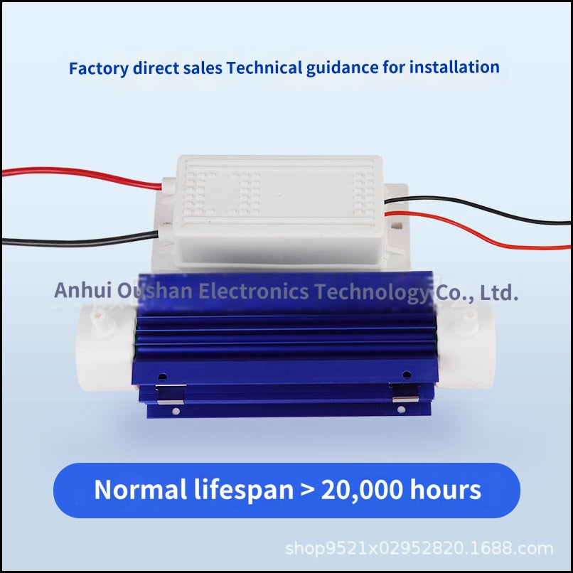 3g 5g 10g ozone generator water treatment quartz ozone tubular sterilizer sterilization accessories