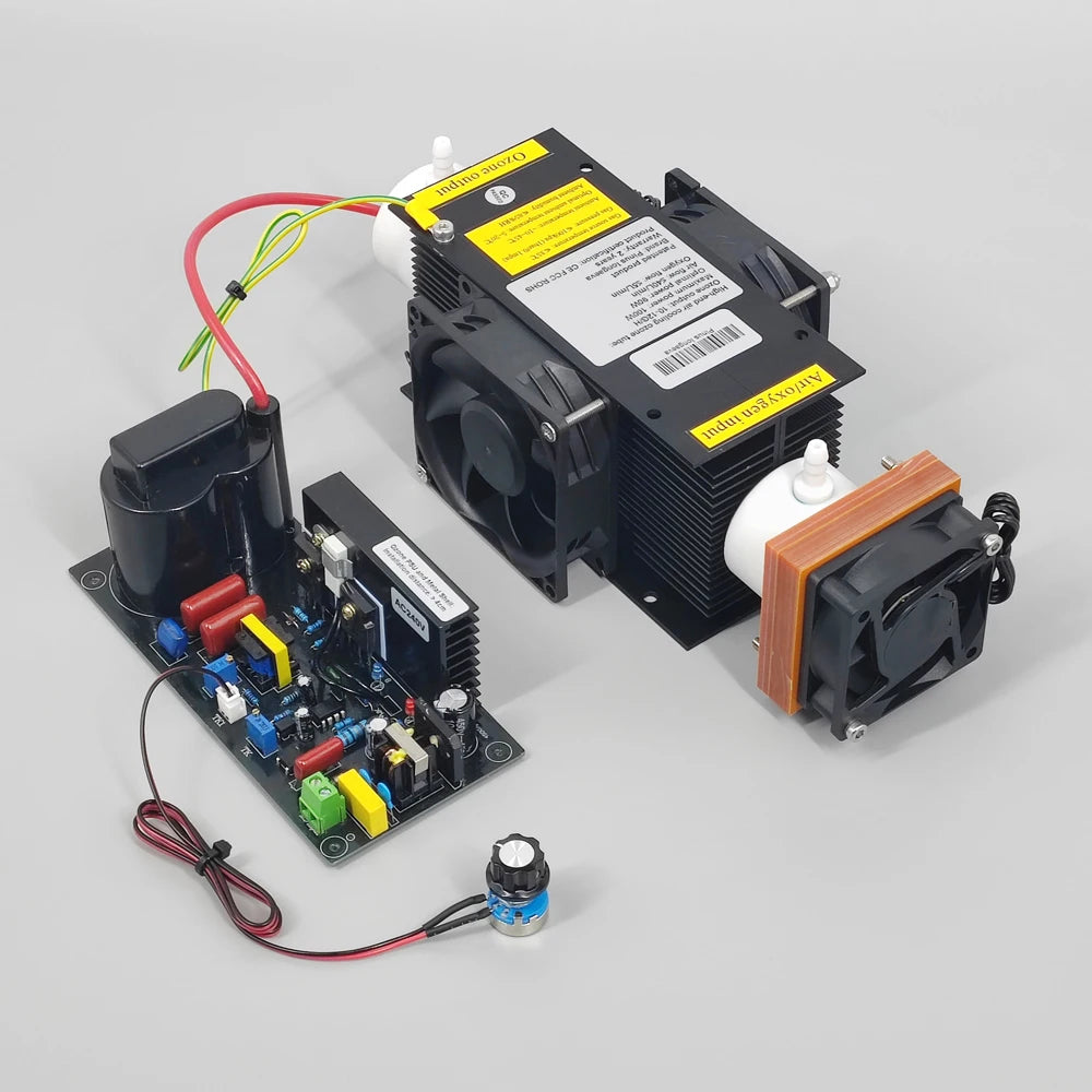 Professional 65w 7g/h Ozone Generator Kit - DIY O3 Air Purification System | High Voltage Ozonator Module for Water & Air Treatment